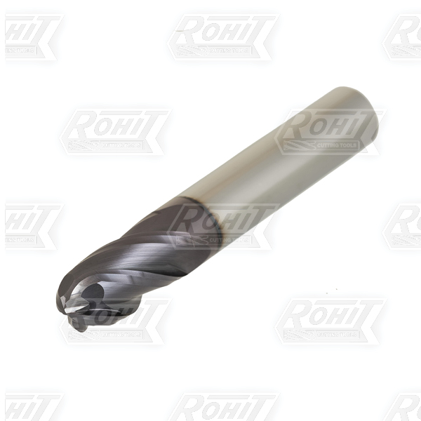 102-4-Flute GP-0X Solid Carbide Ball Nose-Metric